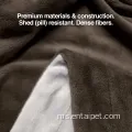 Petang Soft Puppy Soft Pelbagai Saiz Plush Throw